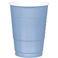 Amscan Reusable Pastel Blue Plastic Cups, 16 Oz., 20 Ct. | Party Tableware