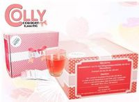Colly Pink Collagen Dietary Supplement Drink Strawberry Flavor Collagen Peptide