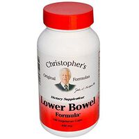 Dr. Christophers Original Formula Lower Bowel, 100 Capsules (5 pack)