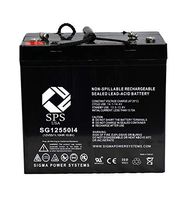12V 55Ah Ritar RA12-55 Group 22NF Wheelchair Replacement Battery (i4 Terminal) SPS Brand