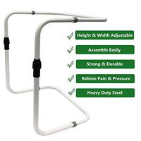 Upgraded Blanket Lifter Foot Cradle Bed Sheet Lifter Foot Tent for Bed Blanket Holder Keep Adjustable Blanket Support Off Feet Lift Assist Bar for Foot Surgery Recovery Arthritis Leg Cramps Gout Care