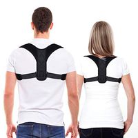 Posture Corrector for Women and Men, Upper Back Straightener Support, Adjustable and Breathable Back Brace Improves Posture and Provides Back Support,Effectively Relieves Neck, Back and Should