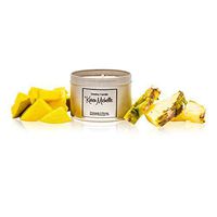 Pineapple Mango Scented Massage Oil Candle - Aromatherapy | Destiny Candle by Karen Michelle | Beautiful Piece of Jewelry Inside | Perfect Way to Rekindle The Romance