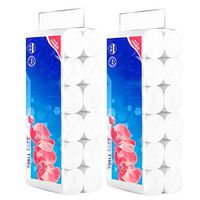 availr White Toilet Paper -12 Rolls 4 Ply Ultra Strong Silky, Soft Bathroom Toilet Tissue Toilet Roll Paper for Home Bathroom Kitchen