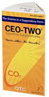 CEO-Two Laxative Suppositories - 2 Count