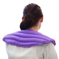 My Heating Pad Microwavable for Neck and Shoulders | Heated Aromatherapy Wrap | Hot and Cold Pain Relief Neck Warmer | Headache, Migraine, and Stress Relief Heated Neck Wrap - Lavender Scent (Purple)
