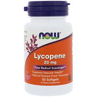 NOW Foods - Lycopene Double Strength 20 mg. - 50 Softgels