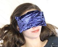 Candi Andi Eye Pillow | Flax Seed Fill | Lavender Scented | Majestic Purple | TEPVL-MP