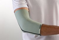 body helix Elbow Compression Sleeve - Full Elbow Compression – Treatment for Tennis Elbow, Golfer’s Elbow, and Forearm Pain; XLarge, Silver