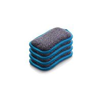 E-Cloth Microfiber Dual Purpose Washing Up Pad, Blue, 4 Count
