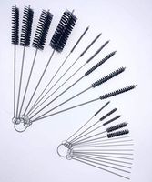 Nylon Cleaning Brush Set,Nylon Tube Brush for Drink Straws Humming,bird Feeders, Airbrushes Paint Spray t Small Nozzles, Keyboards Sewing Machines Carburetor （25pcs)