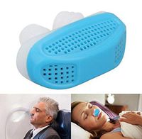 Sleep aid Anti-snoring Device, Silicone air Purifier Filter snoring Stop Device Sling Belt/Stop Squat/Anti-snoring Device and snoring Solution Comfortable Sleep (A)