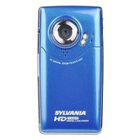 Sylvania HD1Z SD/SDHC/MMC 720p HD Pocket Video Digital Camera/Camcorder w/4x Digital Zoom, HDMI & 2" LCD (Peacock Blue)