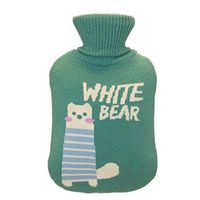 2LWarm Cute Hot-Water Bottle Water Bag Water Injection Handwarmer Pocket Cozy Comfort,H