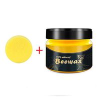 YYOO Wood Seasoning Beewax - Traditional Beeswax Polish for Wood & Furniture, All-Purpose Beewax for Wood Cleaner and Polish Wipes - Non Toxic for Furniture to Beautify & Protect, No Build-Up