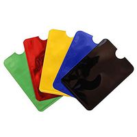 5pc Anti-theft Safety Sleeve Wallet RFID Blocking Protect Case Cover Card Holder by Sacow