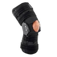 Breg Roadrunner Soft Knee Brace, Airmesh, Open Back, Wraparound (X-Small)