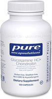 Pure Encapsulations - Glucosamine HCl Chondroitin - Hypoallergenic Dual-Strength Support for Healthy Joint Motility and Function - 120 Capsules