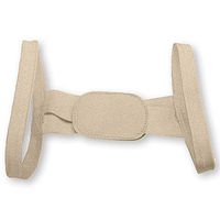 LifeShop Chest Belt Back Brace Discreet Treatment Posture Gripping For Men and Women - Nude