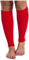Remedy Calf Compression Sleeve Socks, Red, Small (82-ts1-P)
