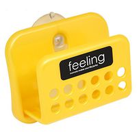 MXY Plastic Dishwashing Sponge Holder Suction Sink Good Grips Scrubber Center