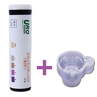 Symphony Wire Ketone Strips, 28pcs Urinary Ketone Test Paper Home Ketosis Urine Urinary Test with 26 pcs Urine Cups