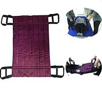 Transfer Boards Belt Sliding Medical Lifting Sling Mobility Equipment Care - Supplies Patient Positioning Pad for Elderly Disabled Bariatric (Color : Red)