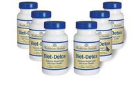 Diet-Detox | All Natural Dietary Supplement Cleanses and Supports Thermogenic Weight Loss & Colon Health | Plant-Based Formula |Increase Energy Levels & Flush Fat | 180 Day Supply
