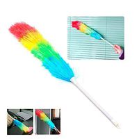 1pc Soft Magic Plastic Feather Duster Anti Static Car Home Window Cleaner 28"