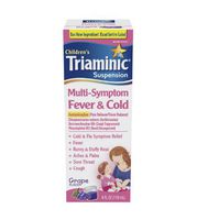 Triaminic Mutli Symptom Fever and Cold Liquid, Grape, 4 Ounce