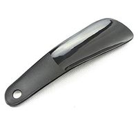 Shoe Horn Plastic, Shoe Horn Men, Shoe Horns for Men, 1 Pcs 16cm Professional Black Plastic Shoe Horn Spoon Shoe Horn Handle Shoehorn Shoe Lifter Tool Flexible Sturdy Slip
