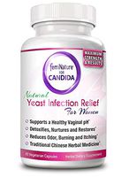 Yeast Infection Treatment for Candida and Vaginal Health - Candida Cleanse, BV Treatment, Vaginitis, Vaginosis, Yeast Cleanse, Natural Treatment for Yeast Infections and Candida Complex (60 Capsules)