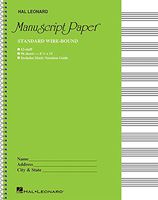 Standard Wirebound Manuscript Paper (Green Cover)