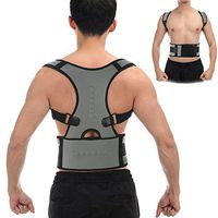 COLO Magnetic Therapy Posture Corrector & Clavicle Back Lumbar Brace Support | for Back Neck Shoulder Upper and Lower Back Pain Relief | Men and Women | Improves Impaired & Bad Posture
