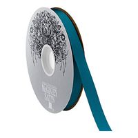 McGinley Mills 9/16" W Acetate Satin Ribbon, Teal Blue, 100 Yard Spool