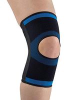 FitPro Elastic Knee Support with Open Patella, Large, Amazon Exclusive Brand
