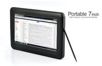 BW Portable 7 Inch USB Powered Touchscreen Monitor - Black