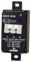 Leviton 3800-WM 120 Volt AC, 2P, 3 Wire, Equipment Cabinet SPD Surge Protective Device, Wired-In Module