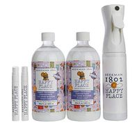 Beekman 1802 Happy Place Lavender Fabric Freshener Concentrate Kit with On The Go Sprayers