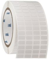 Brady THT-96-487-10 0.5" Width x 0.275" Height, B-487 Permanent Polyimide, Matte Finish White Thermal Transfer Printable Label (10000 per Roll)