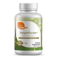Zahler HeightFactor, Healthy Height Supplement, Contains Zinc 50mg, Pantothenic Acid, Vitamin C and More, Natural Growth Supplement for Growing Taller, Certified Kosher, 120 Capsules