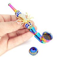 ASNTA Believes That You Need a Beautiful Animal Tube as a Gift, with 1 Storage Bag and 10 Stainless Steel mesh Filters. (Multicolor)