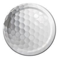 Club Pack of 192 Sports Fanatic Golf Disposable Paper Party Lunch Plates 7"