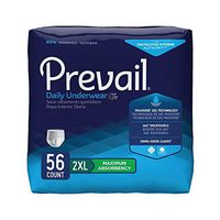 Prevail Prevail Maximum Absorbency Incontinence Underwear for Men 2X-Large 56 Ct, 56count