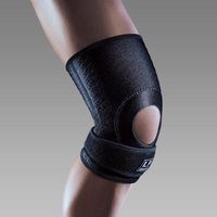 LP Extreme Knee Support with Silicone Pad (Unisex; Black), Small