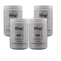 DrinkHRW Strawberry-Kiwi Creatine, Enhance Sports Performance with an Essential Nutrient for Wellness, 300 Grams Easy Powder Formula (4)