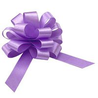 Lavender Decorative Gift Pull Bows, 5" Wide, Set of 10, Easter, Christmas, Garland, Baby Shower, Birthday Presents, Wreath, Gift Bow, Spring, Summer,