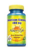 Nature's Life American Ginseng Capsules, 500 Mg, 50 Count