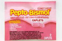 Pepto Bismol 2 Pack Caplets (50 Pack)