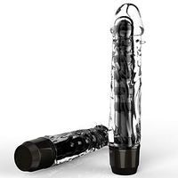 Oolong Mini Handheld Single Frequency Exercise Adjustable Speed Intensity Wand (Black)